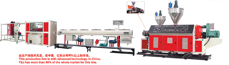 UPVC芯層發(fā)泡管生產(chǎn)線(xiàn)